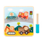 Wooden Nuts & Bolts Matching Game – view 9