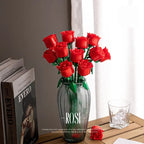 Everlasting Rose Building Block Flower Set