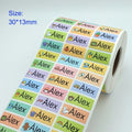 Personalized Waterproof Name Stickers (120PCS) – view 10