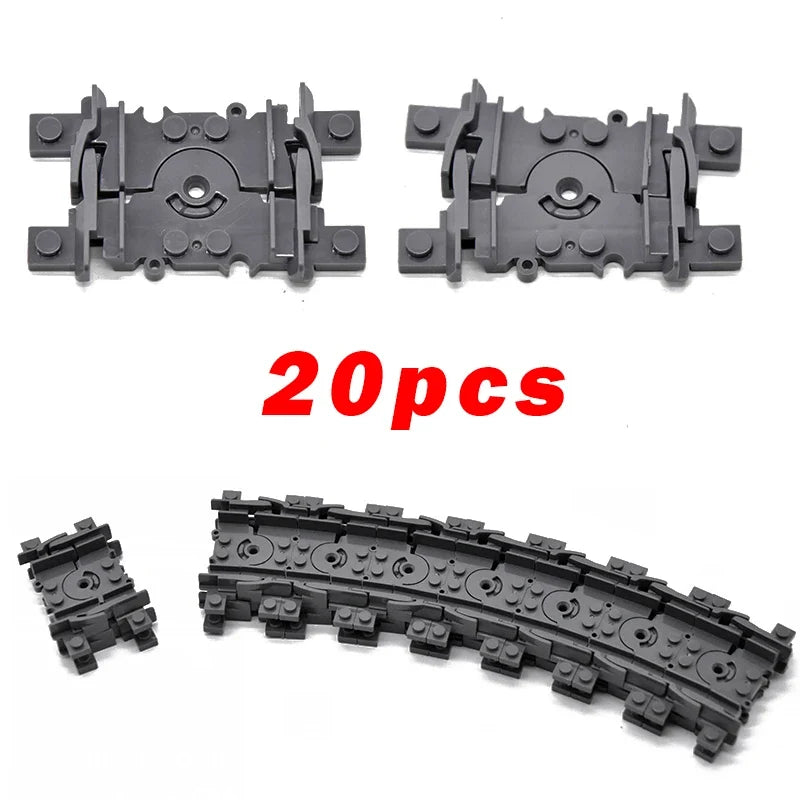 Brick Train Curve Track Parts – view 27