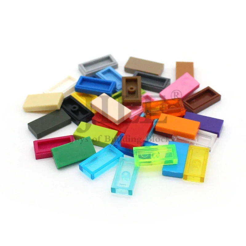 200PCS 1x2 Smooth Tiles Bulk Pack – view 4
