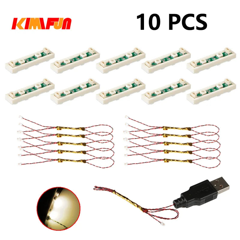 10PCS RGB LED Brick Lights (USB) – view 29