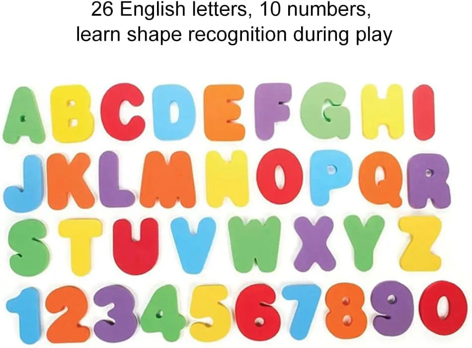 Foam Bath Letters & Numbers (36PCS) – view 7