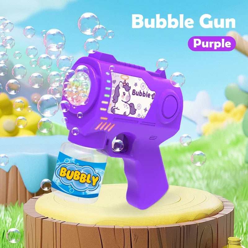 Automatic Cartoon Bubble Gun for Kids – view 8