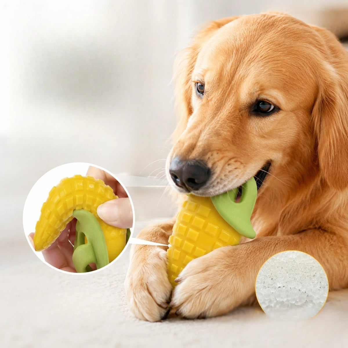 Squeaky Vegetable Dog Chew Toy – view 4
