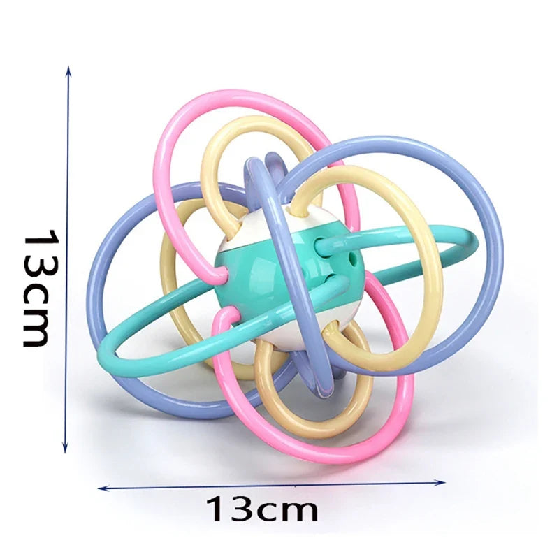 Baby Sensory Rattle & Silicone Teether – view 6