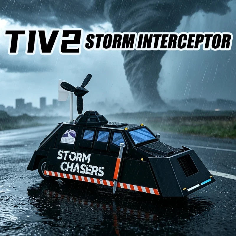 3D Printed Tornado Intercept Vehicle Model – view 5