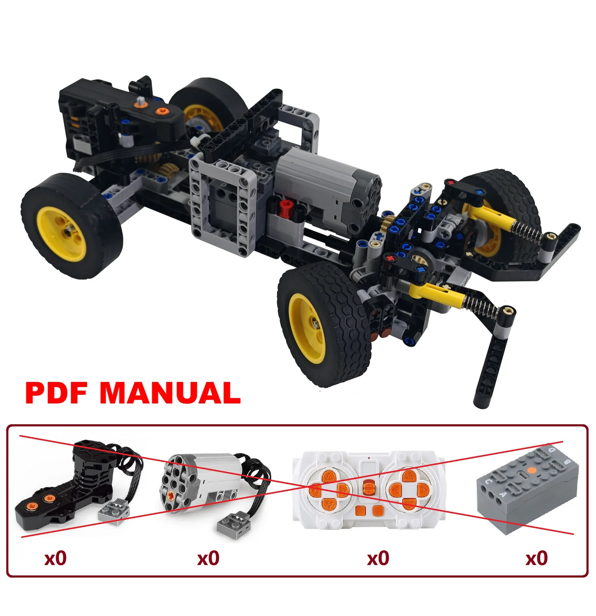 Drift Racing Car Technical Building Kit – view 6