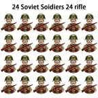 WWII Soldier Building Block Figures – view 12