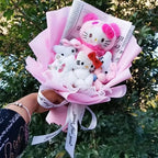 Cartoon Cat Plush Rose Bouquet – view 33