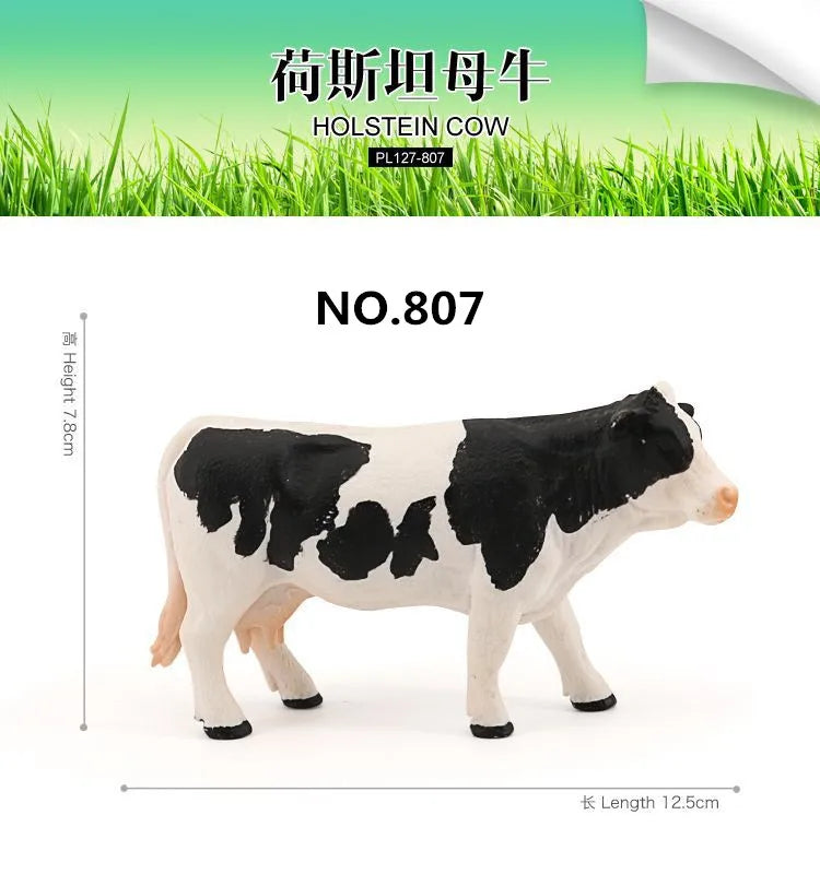 Realistic Cattle Cow & Bull Figurines – view 11