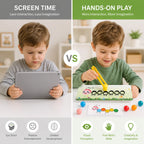 Clip Beads Sorting Learning Set – view 2