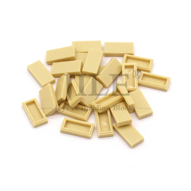 200PCS 1x2 Smooth Tiles Bulk Pack – view 25