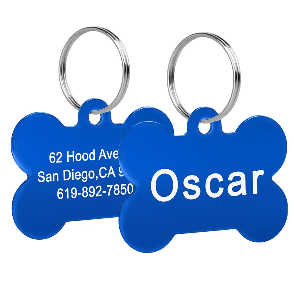 Personalized Bone Pet ID Tag – view 11