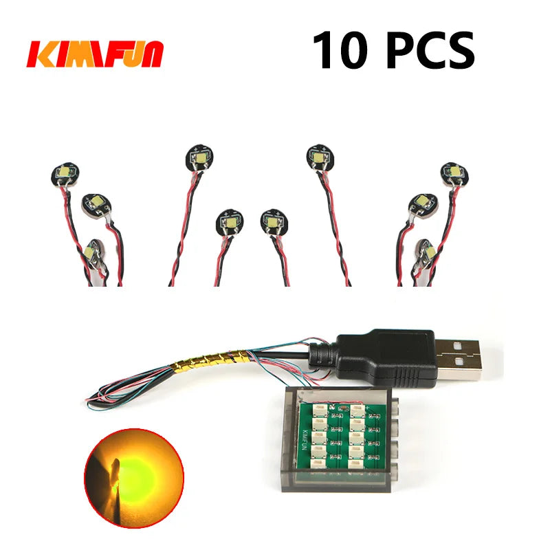 10PCS RGB LED Brick Lights (USB) – view 8