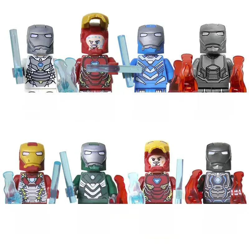 4cm Children Anime Figure Hero Building Blocks Kid Gift Assembling Toy Model Characters Figurine Bricks Boy Child Children Ninja