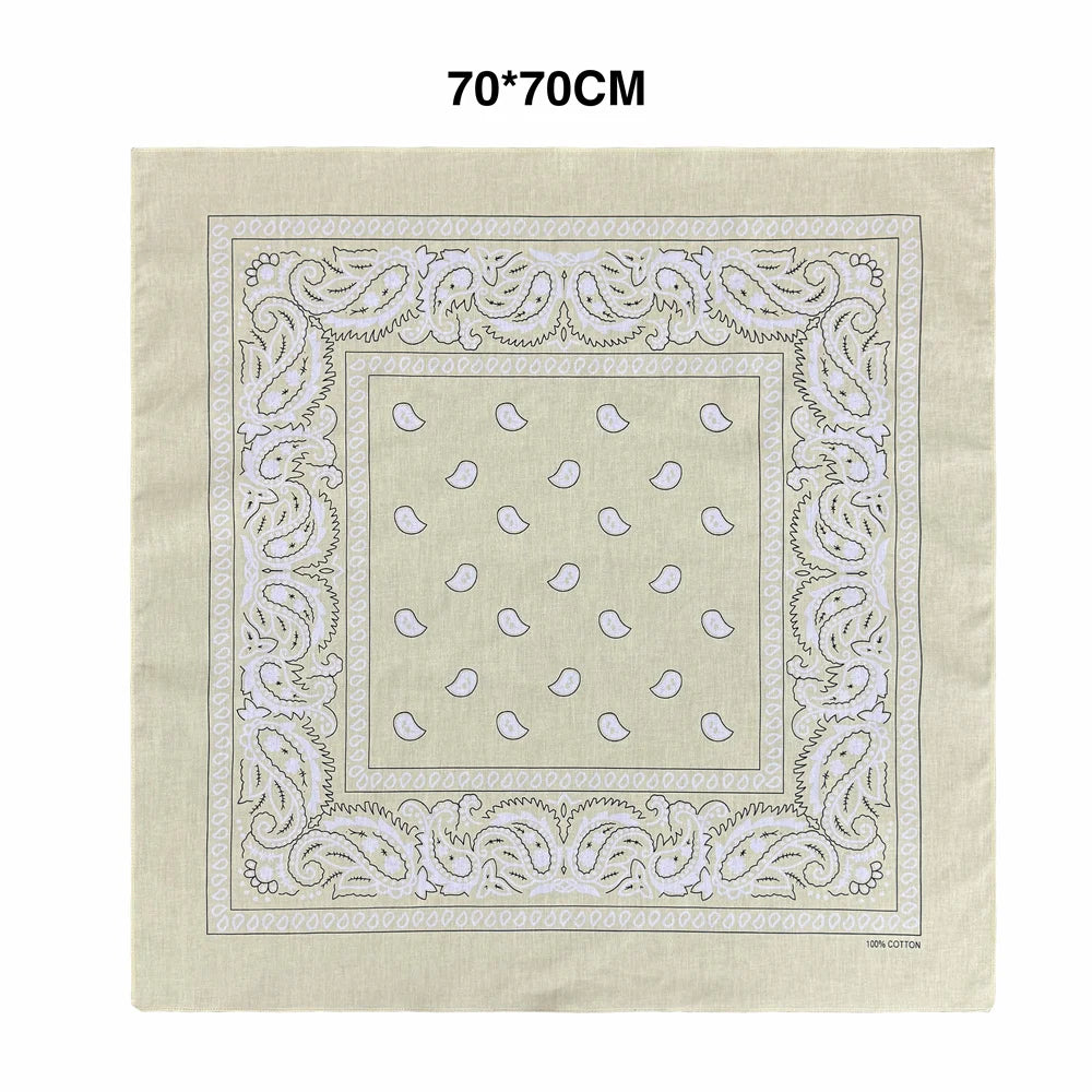 Cotton Paisley Bandana – view 7