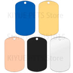 Blank Stainless Steel Dog ID Tags – view 13