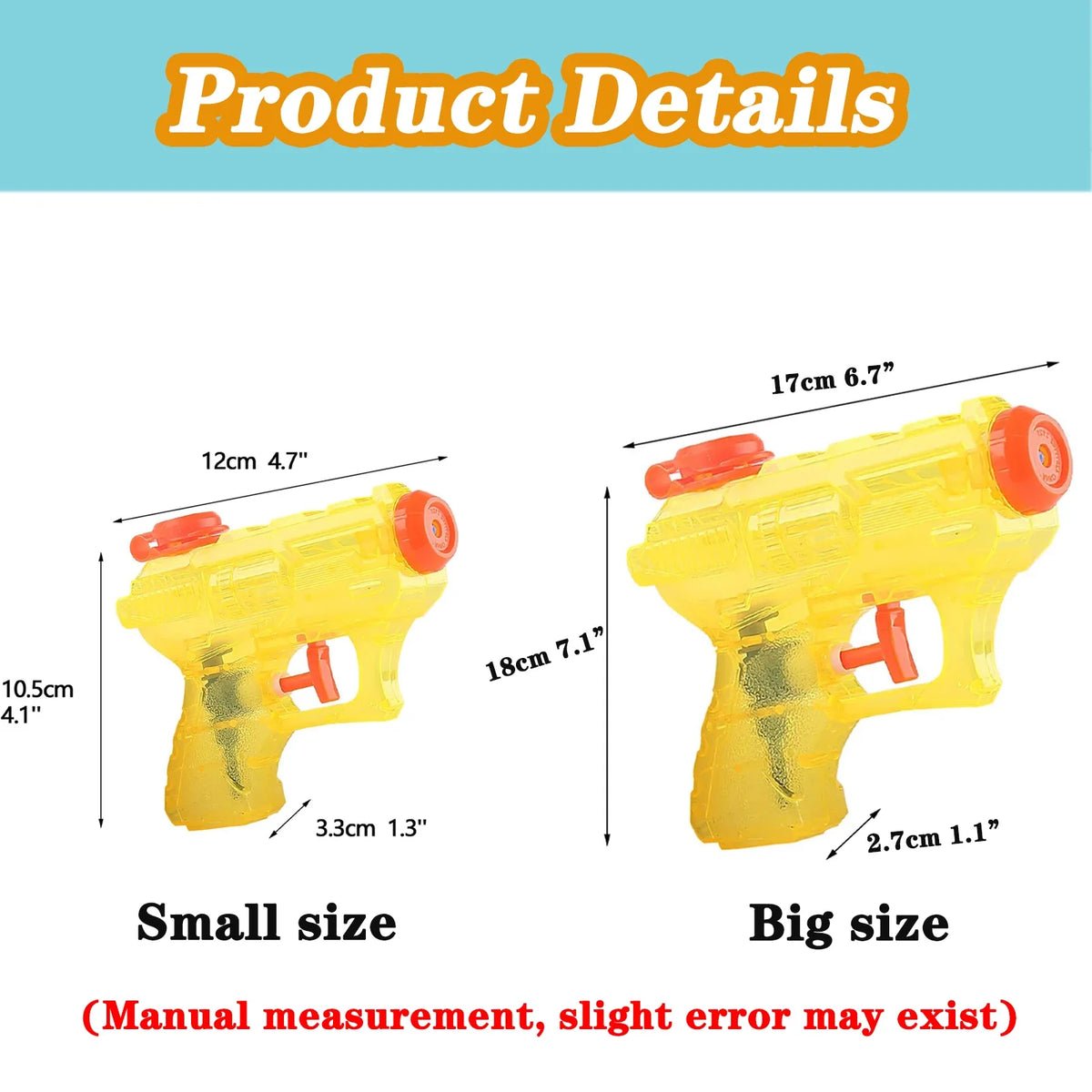Colorful Water Squirters (2 Pack) – view 6