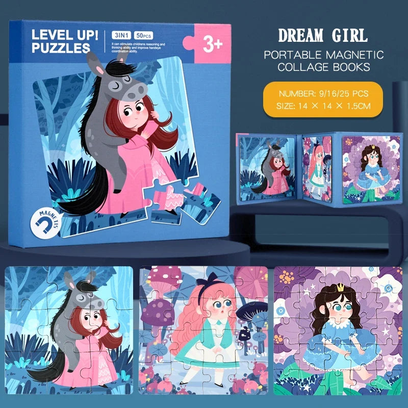 Magnetic Puzzle Book for Kids – view 12