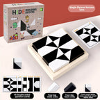 Geometric Block Puzzle with Storage Tray