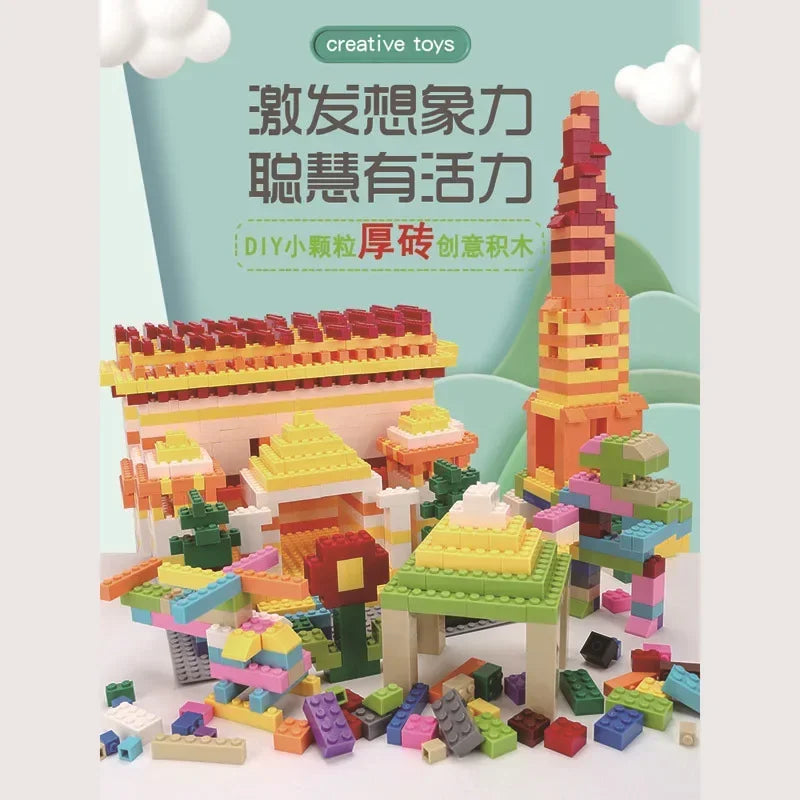 120PCS Bulk Bricks Sorted by Color – view 2