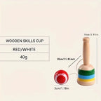 Wooden Kendama Cup and Ball Skill Toy – view 6