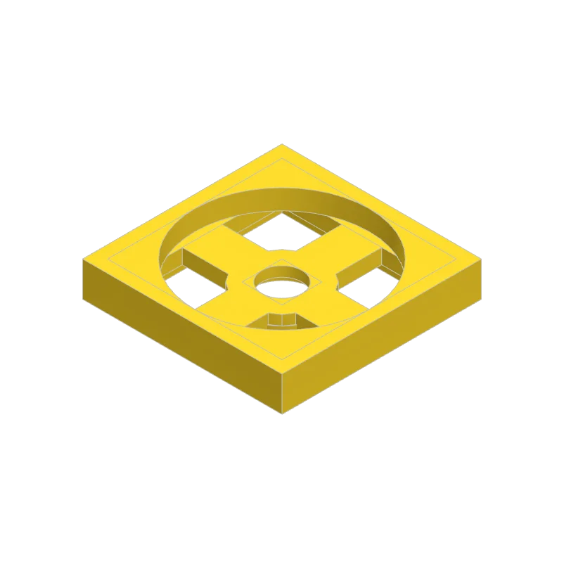 50PCS 2x2 Turntable Plates – view 5