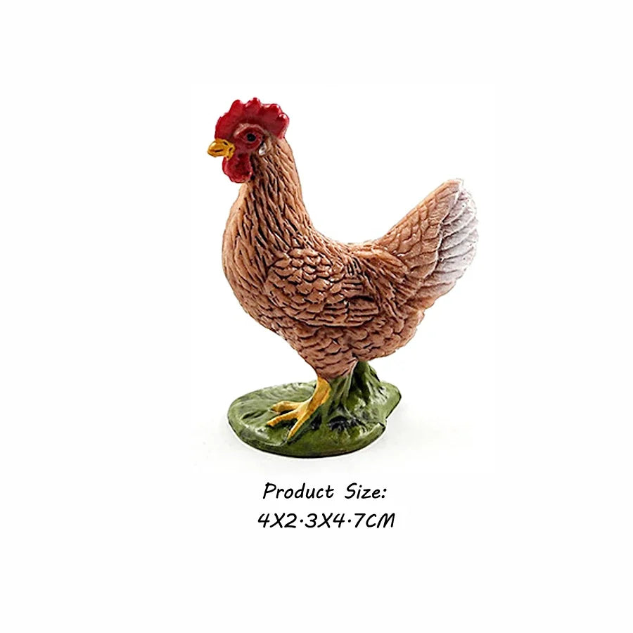 Realistic Farm Poultry Figurines – view 31