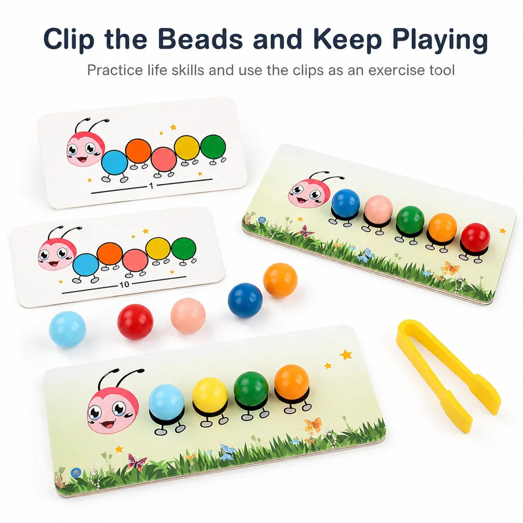 Clip Beads Sorting Learning Set – view 4