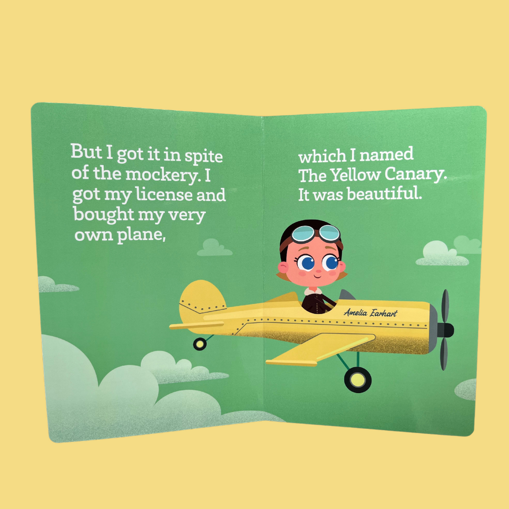 Little Trailblazers Amelia Earhart Board Book – view 4