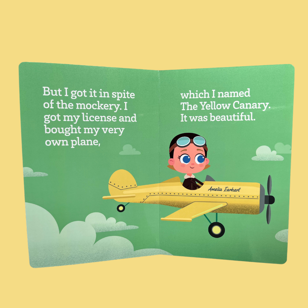Little Trailblazers Amelia Earhart Board Book – view 4