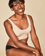 Wilderness Front-Closure Cotton Bralette