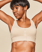 Wilderness Front-Closure Cotton Bralette – view 2