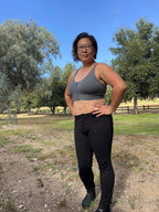 Wilderness Front-Closure Cotton Bralette – view 9