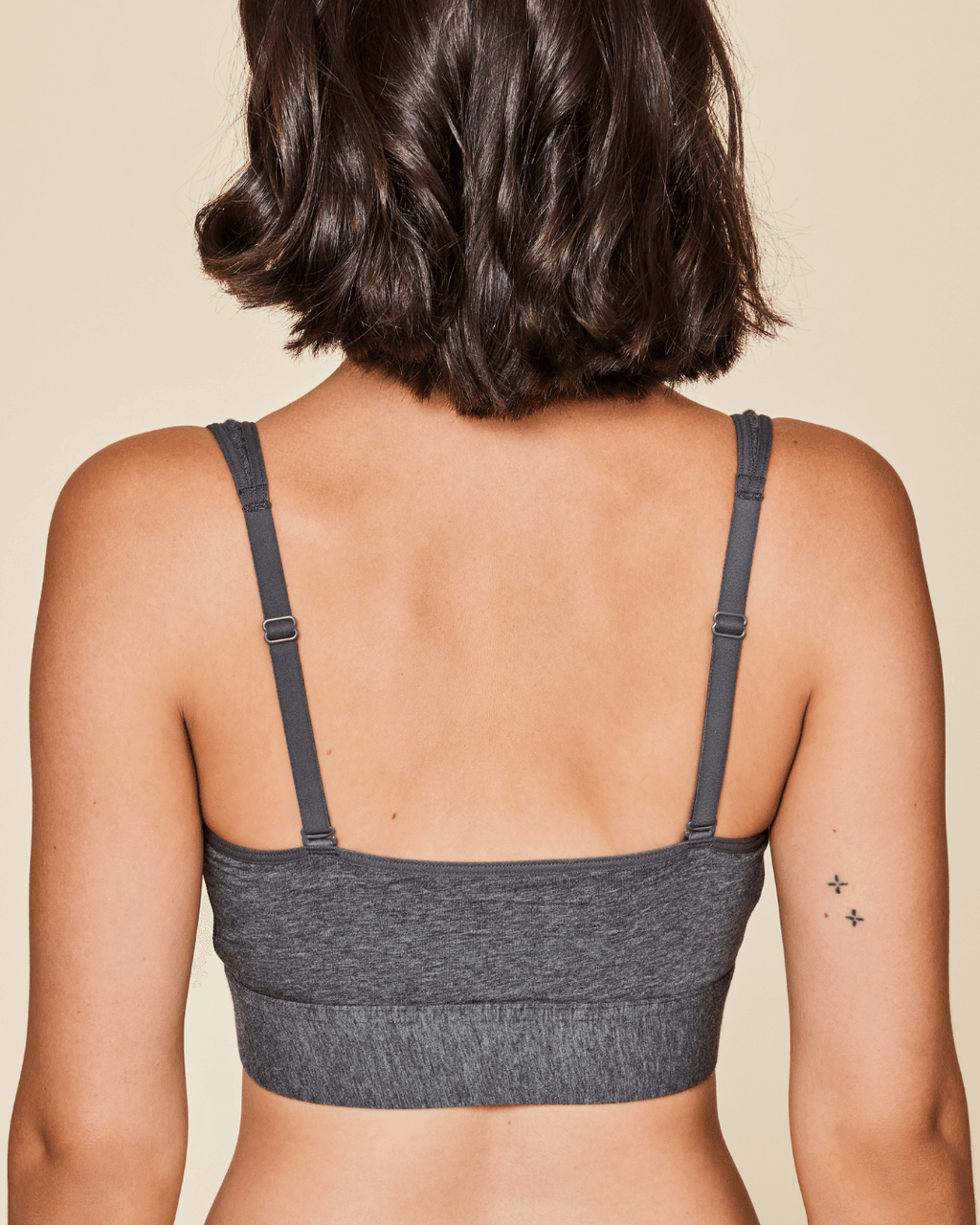Wilderness Front-Closure Cotton Bralette – view 4