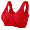 BloomandSway ComfortBloom Plus Size Printed Wide Strap Bra