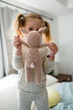 Fern the Fawn Plush Toy with Sleeping Bag – view 3