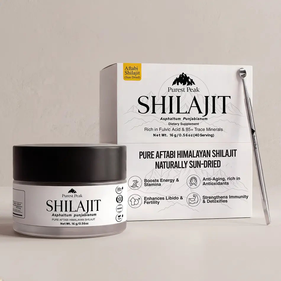 Himalayan Shilajit Resin 16g Jar