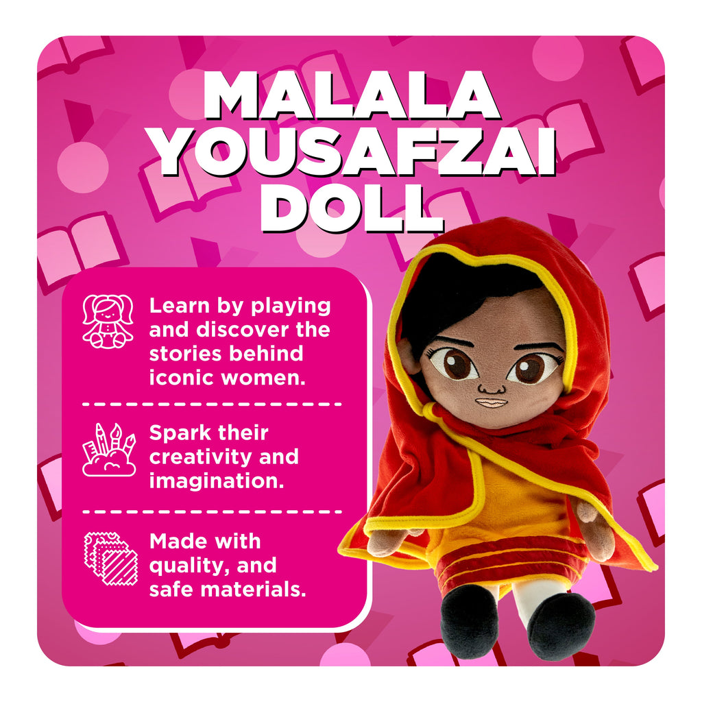 Malala Yousafzai Interactive Plush Doll – view 4