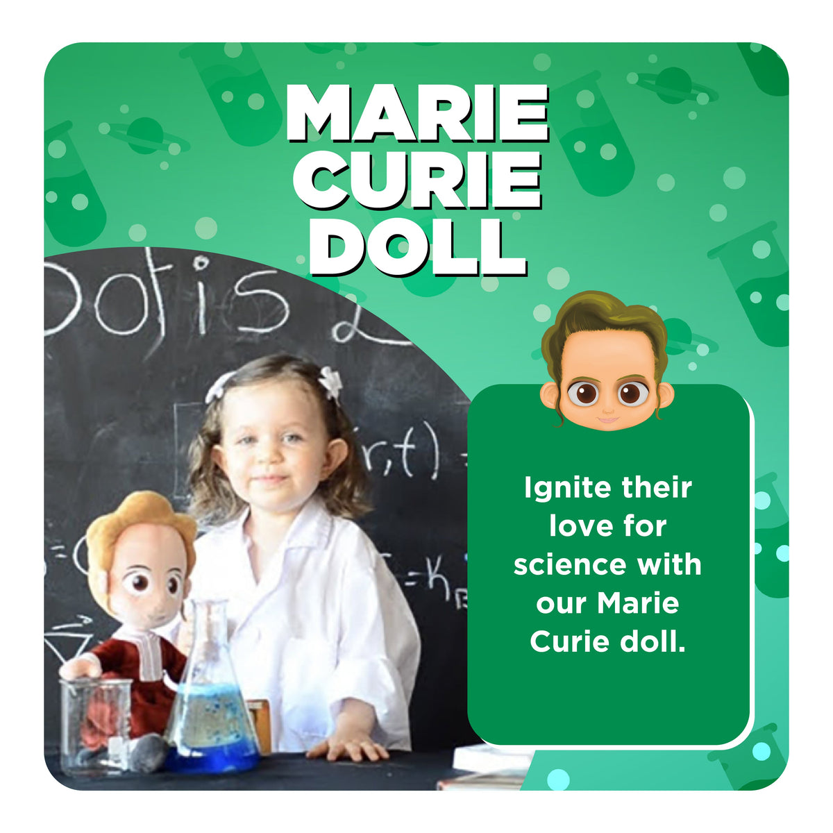 Marie Curie Interactive Plush Doll – view 3